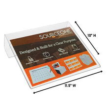 Load image into Gallery viewer, Cubicle Sign Holder with Rear Hook, 11 x 8.5