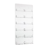 12 Pocket Wall Mount Business Card Holder, Tall