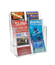 Load image into Gallery viewer, Large Brochure Holder, Tiered