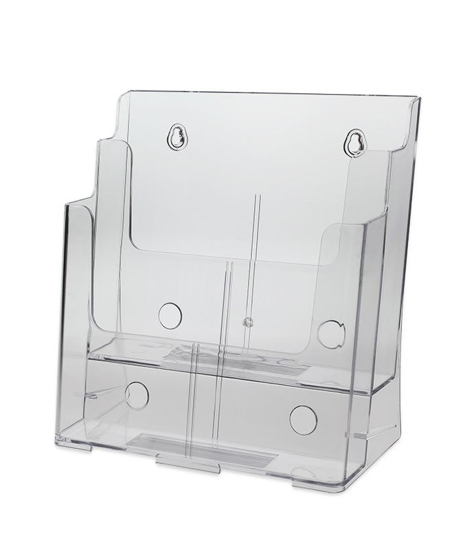 Large Brochure Holder, Tiered