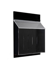 Load image into Gallery viewer, 3 pocket black outdoor brochure holder