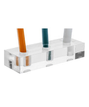 Load image into Gallery viewer, Premium Modern Clear Acrylic Pen Holder