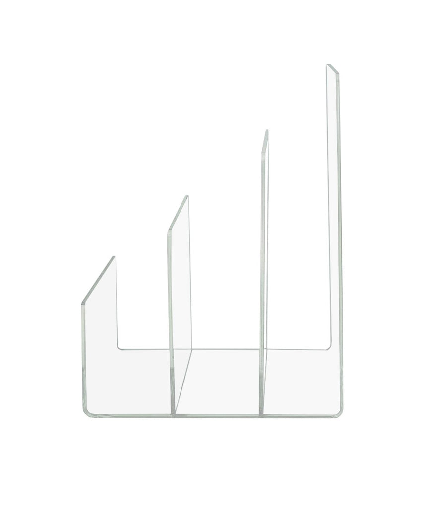 Acrylic Desktop File Organizer and Sorter for files, notebooks and paper