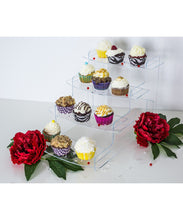 Load image into Gallery viewer, 4-Tier Acrylic Step Riser
