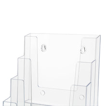 Load image into Gallery viewer, 6" Bifold 4-Tier Brochure Holder "booklet Style"
