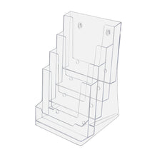 Load image into Gallery viewer, 6" Bifold 4-Tier Brochure Holder "booklet Style"