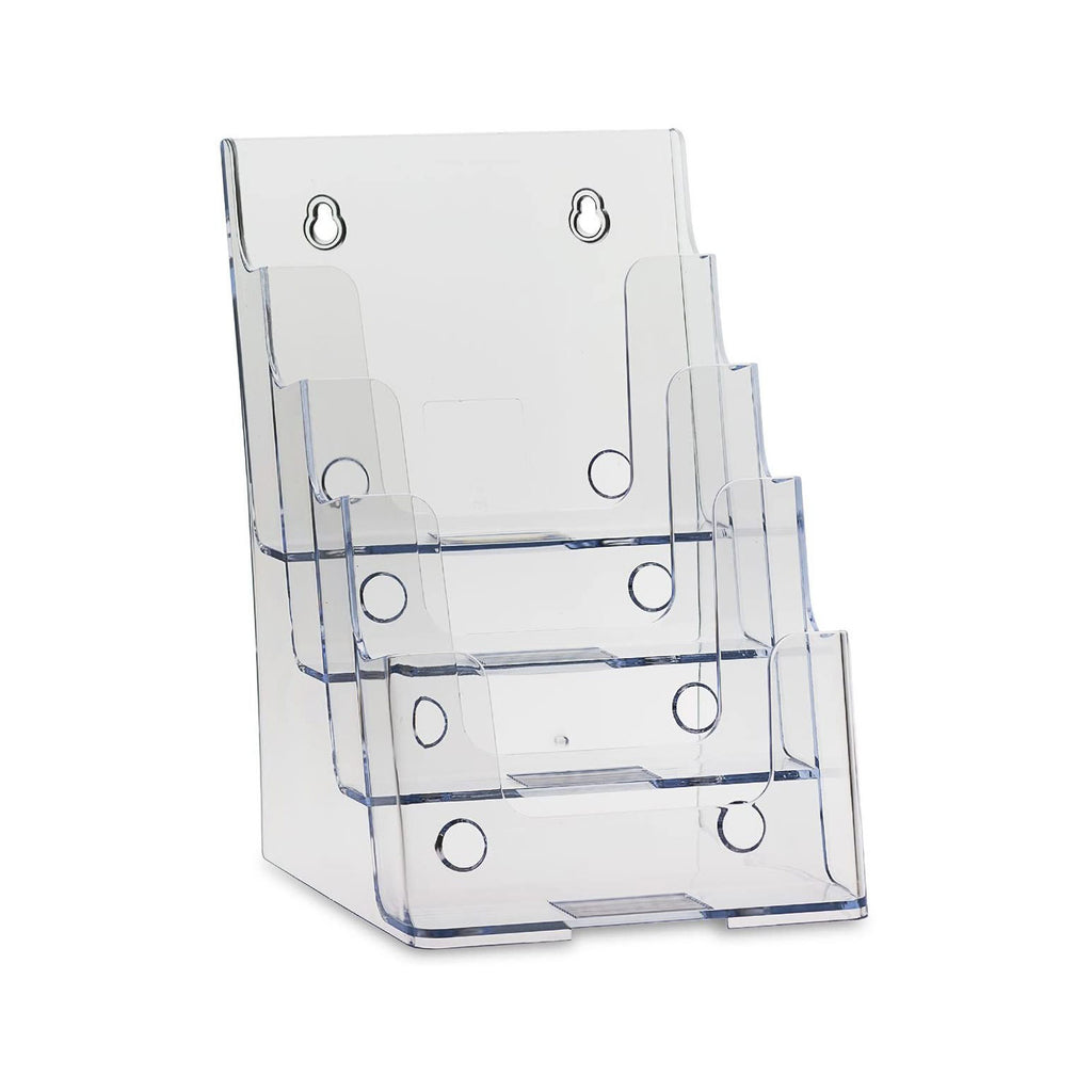 6" Bifold 4-Tier Brochure Holder