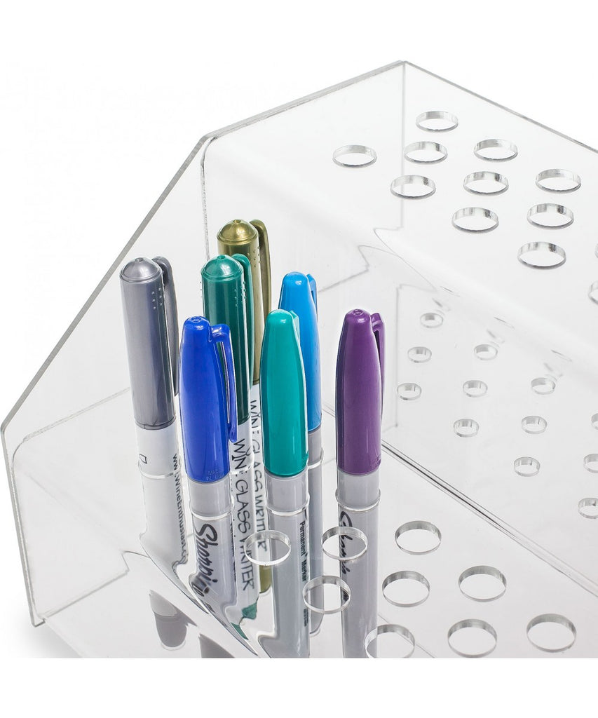 Premium 64-Pen 2-Tier Display Stand