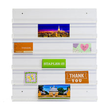 Load image into Gallery viewer, 4 or 6 Row Universal Wall Shelving for Cards and Seeds Packet