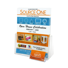 Load image into Gallery viewer, 8.5″ x 11" Premium Full Size Brochure Holder