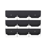 9 Pocket Wall Mount Business Card Holder