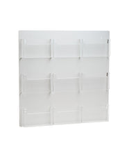 Load image into Gallery viewer, 9 Pocket Postcard Holder for Wall Mount