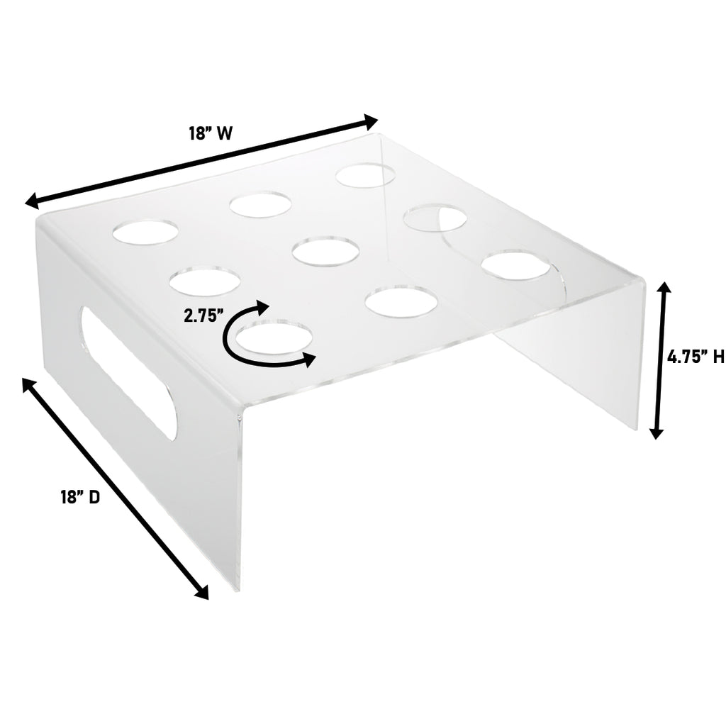 9 Hole Shaved Ice Holder