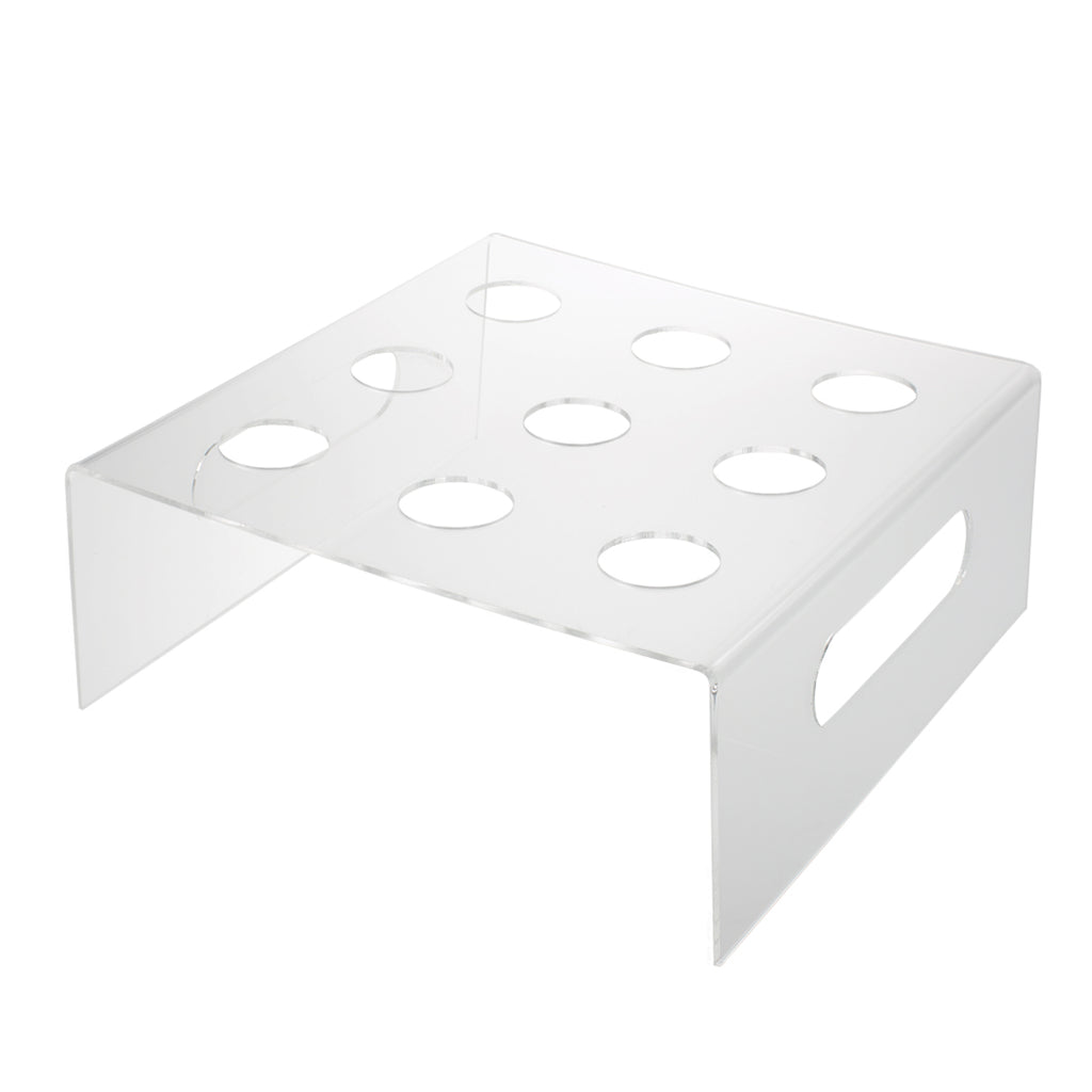 9 Hole Shaved Ice  Snow cone Holder Display