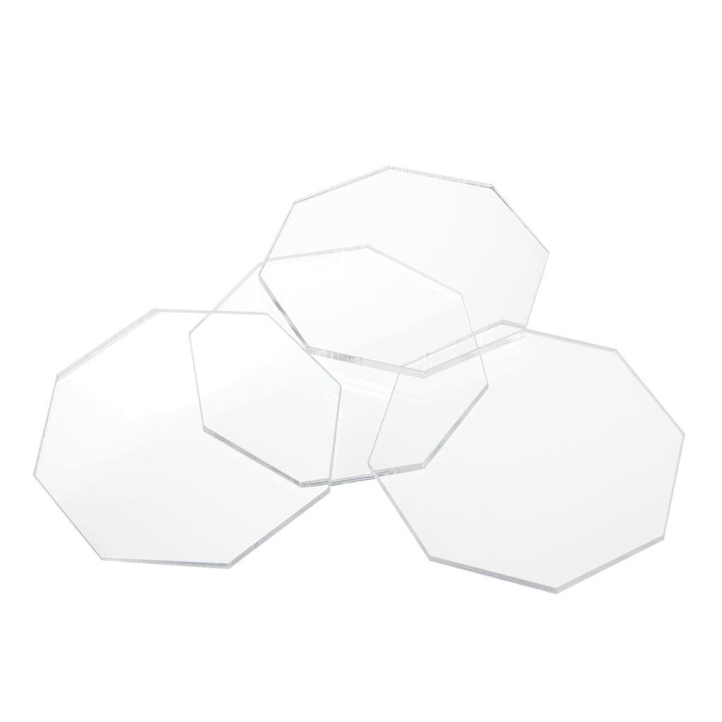 Clear Acrylic Octagon