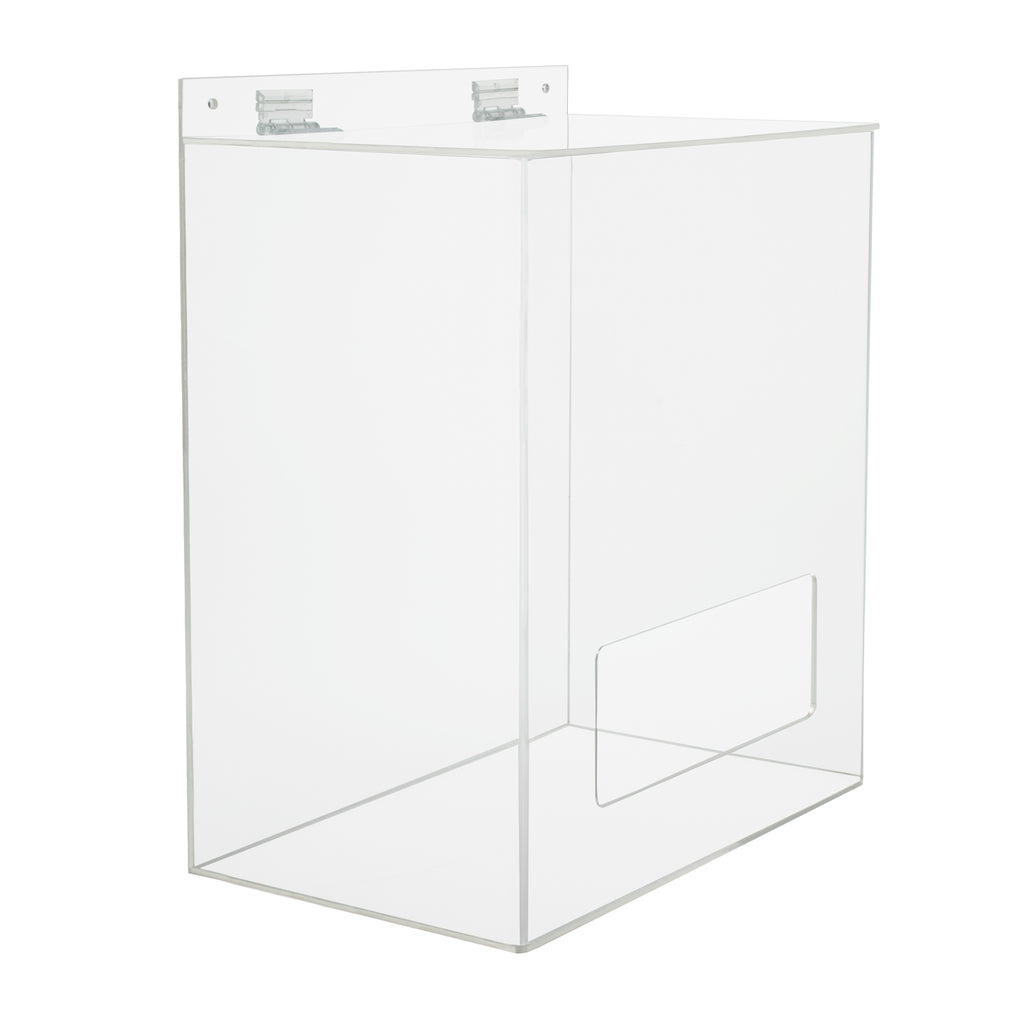 All Purpose Acrylic Boxes Shoe Cover Box, Hair Net Box, Beard Net Box
