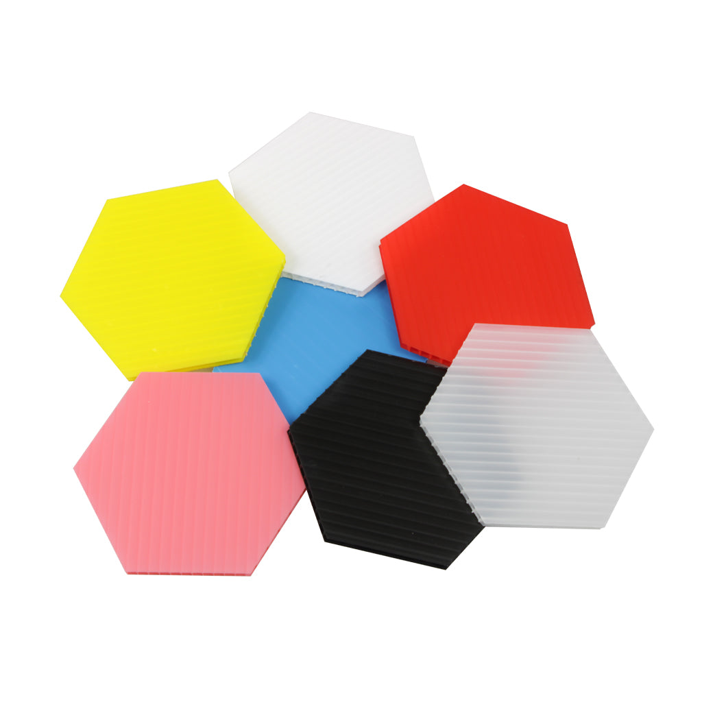 Corrugated Plastic Hexagon
