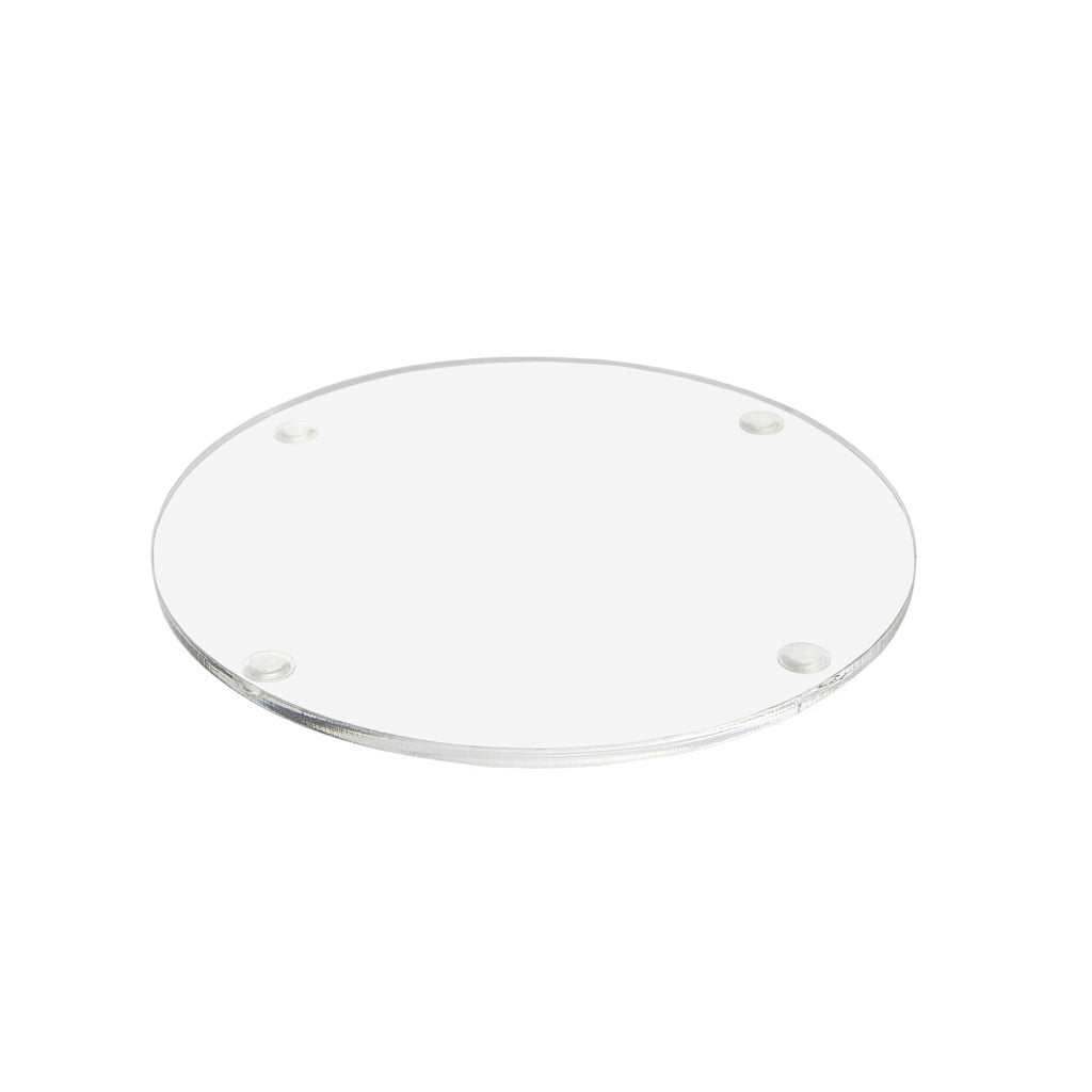 Clear Acrylic Coasters &  Coaster Holders