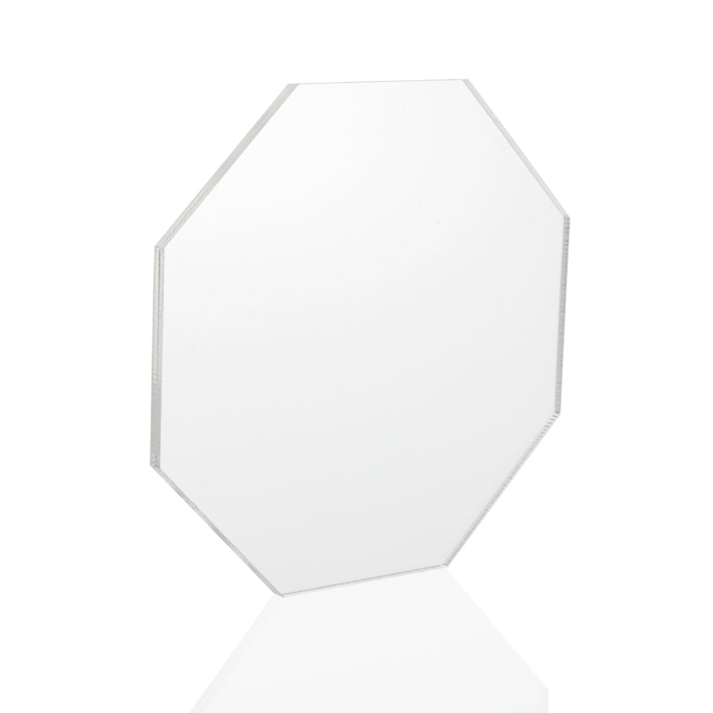Clear Acrylic Hexagon