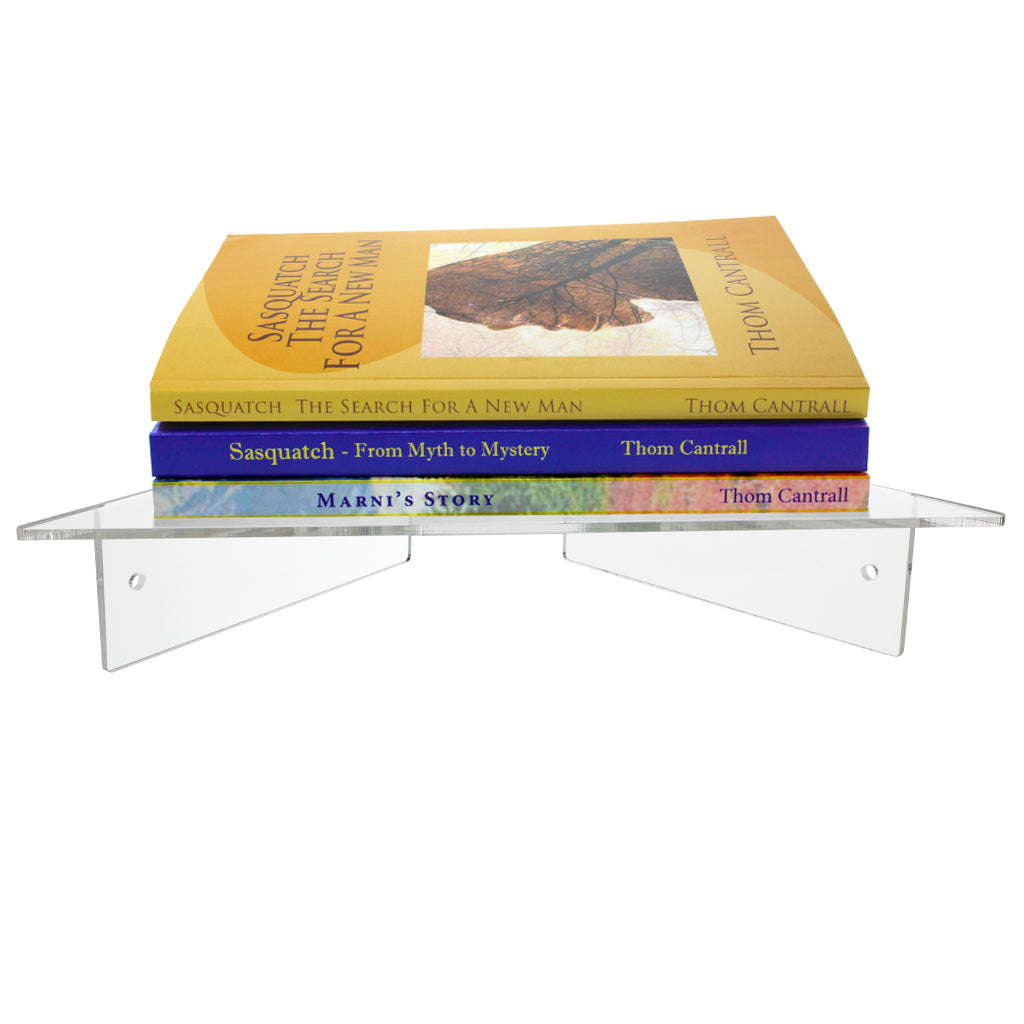 Clear Acrylic Corner Shelf