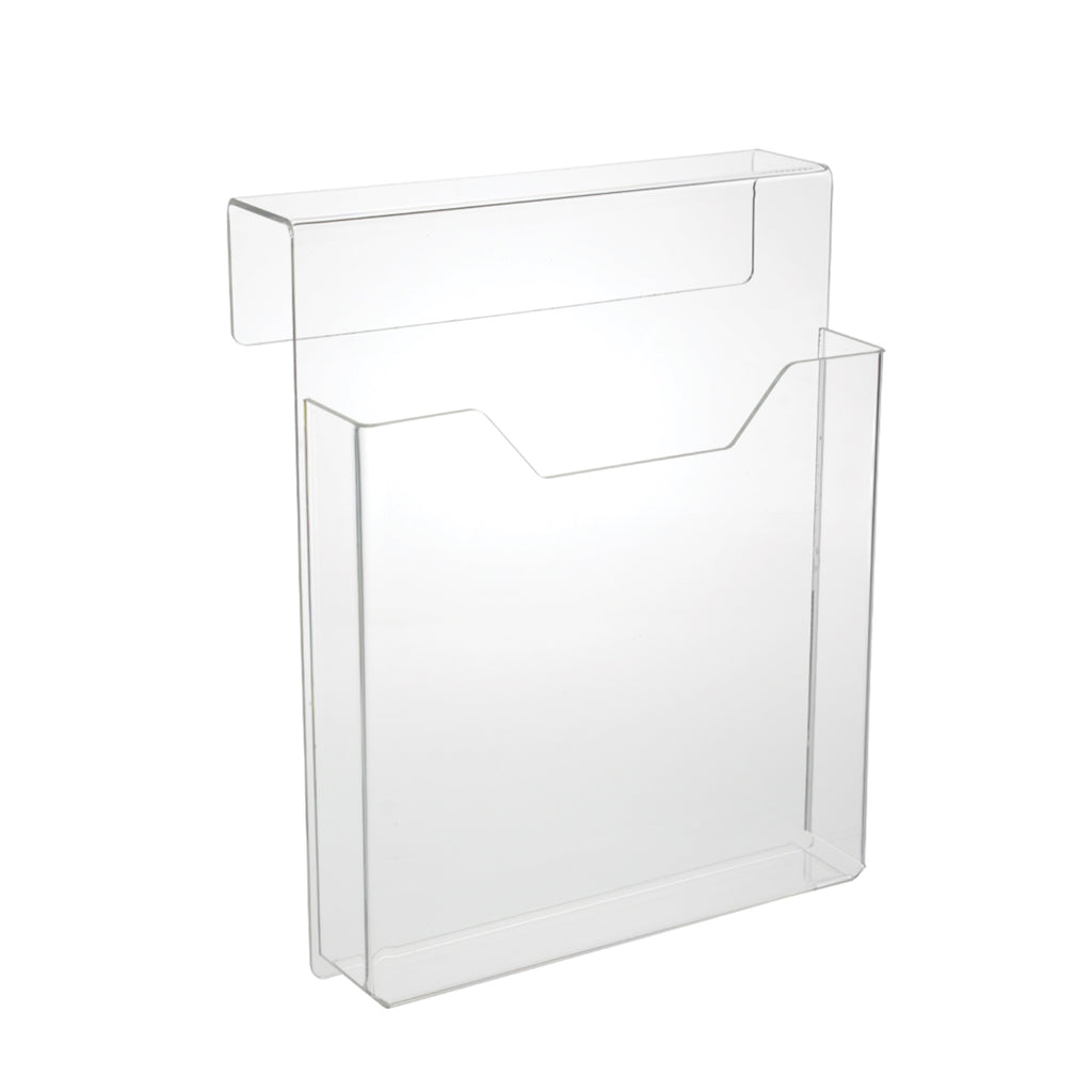 Cubicle File Holder with Hang-Over Rear Hook