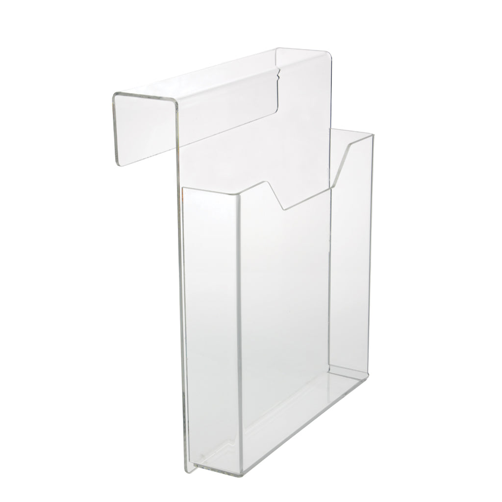 Cubicle File Holder with Hang-Over Rear Hook
