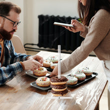 Load image into Gallery viewer, Clear Acrylic Donut and Bagel Stand for Wedding and Party Display Centerpiece