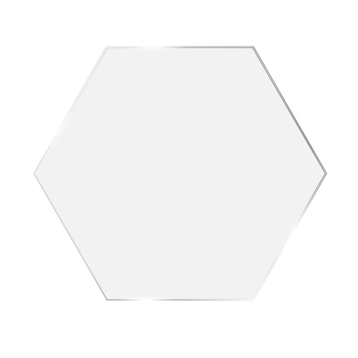 Clear Acrylic Hexagon