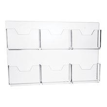 Load image into Gallery viewer, 6-pocket Greeting Card Wall Mount, 7" x 5"