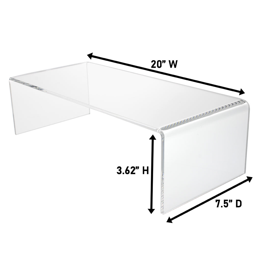 Acrylic Monitor Stand or Monitor Riser