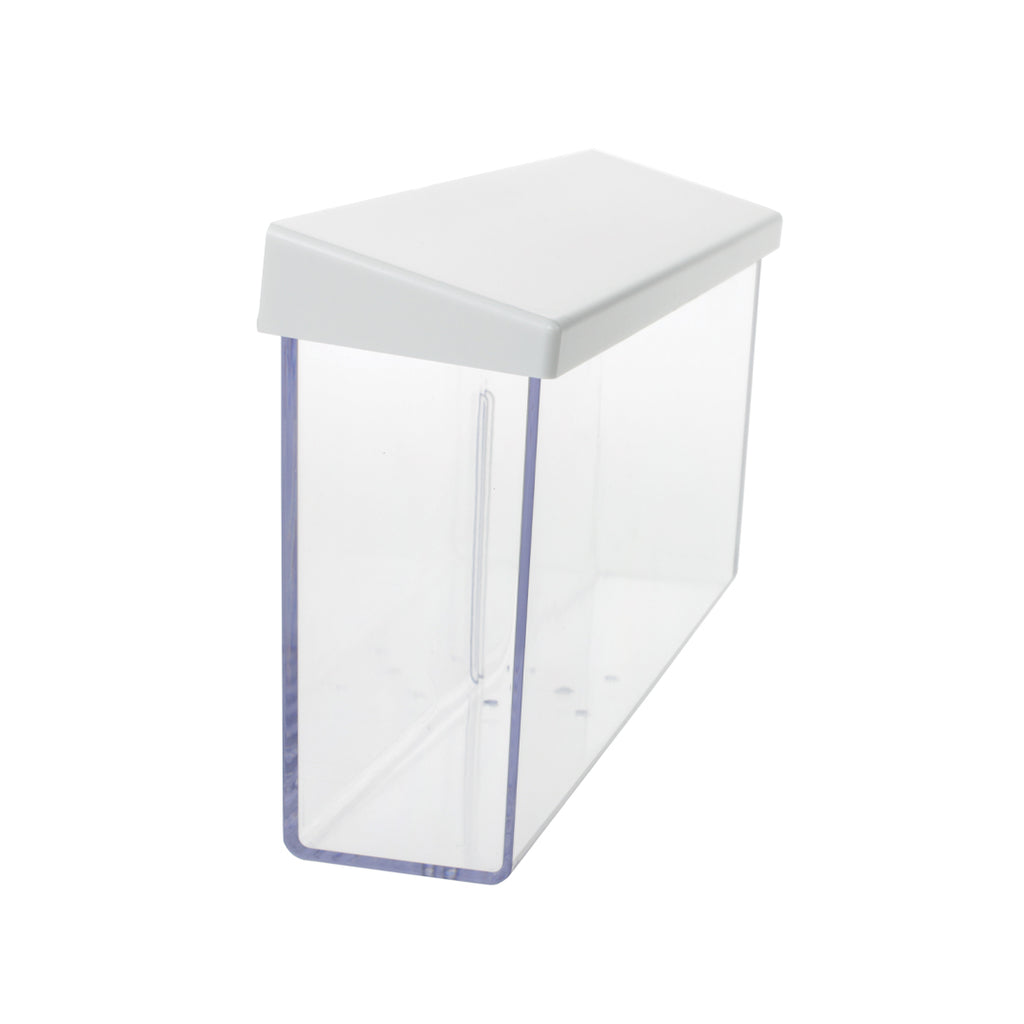 9″ x 4″ Outdoor Brochure Holder, White Lid