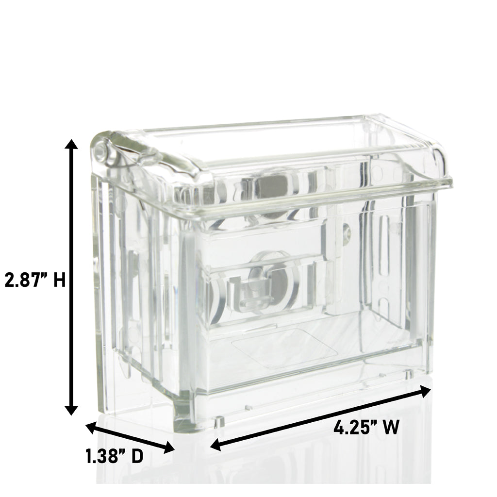 Magnetic Outdoor Business Card Box with Lid