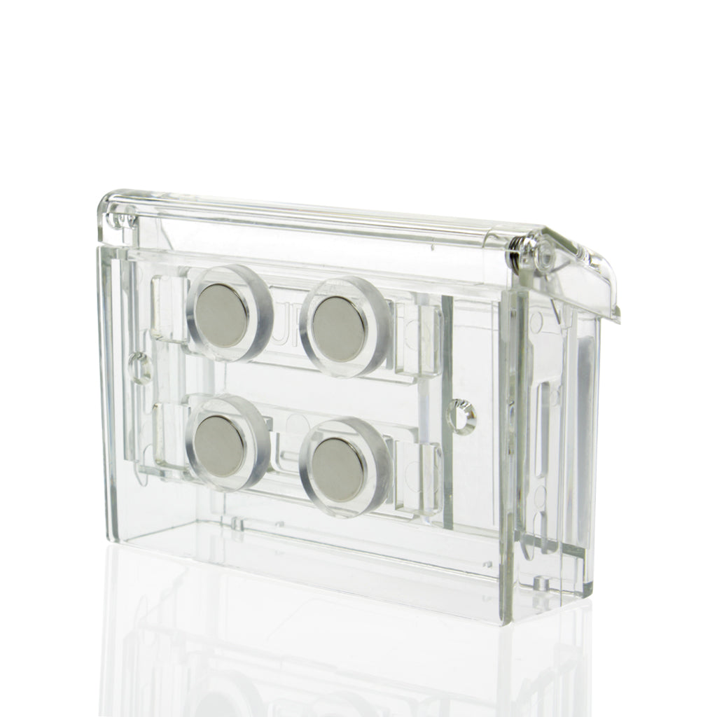 Magnetic Outdoor Business Card Box with Lid