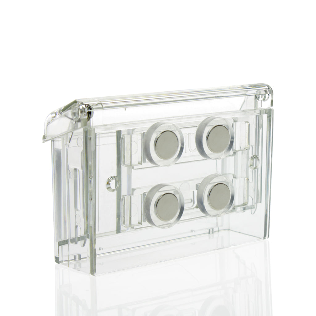 Magnetic Outdoor Business Card Box with Lid