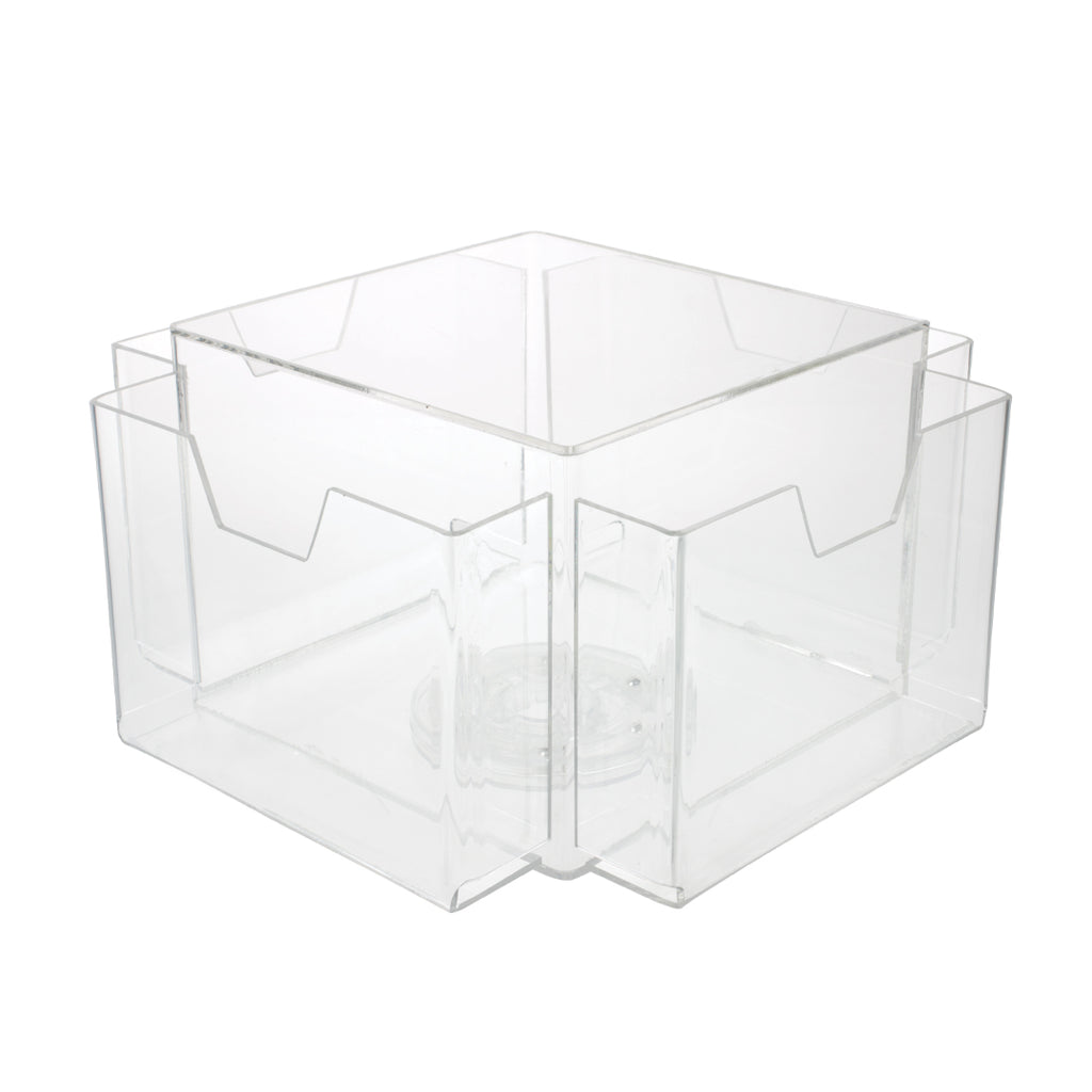 4 Pocket Rotating Greeting Card Display, 7" x 5"