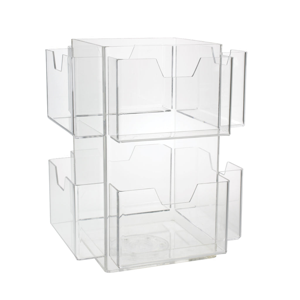 8 Pocket Rotating Greeting Card Display, 7" x 5"