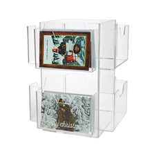 Load image into Gallery viewer, 8 Pocket Rotating Greeting Card Display, 7" x 5"