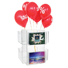 Load image into Gallery viewer, 8 Pocket Rotating Greeting Card Display, 7" x 5"