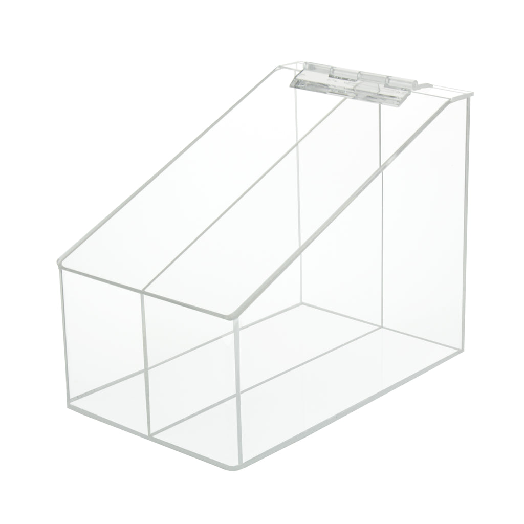 All Purpose Acrylic Boxes Shoe Cover Box, Hair Net Box, Beard Net Box
