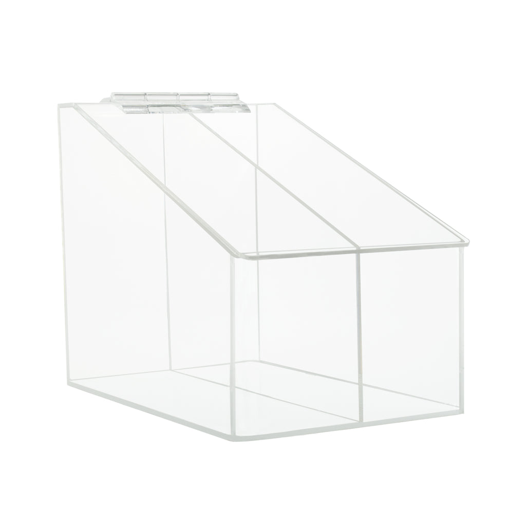 All Purpose Acrylic Boxes Shoe Cover Box, Hair Net Box, Beard Net Box