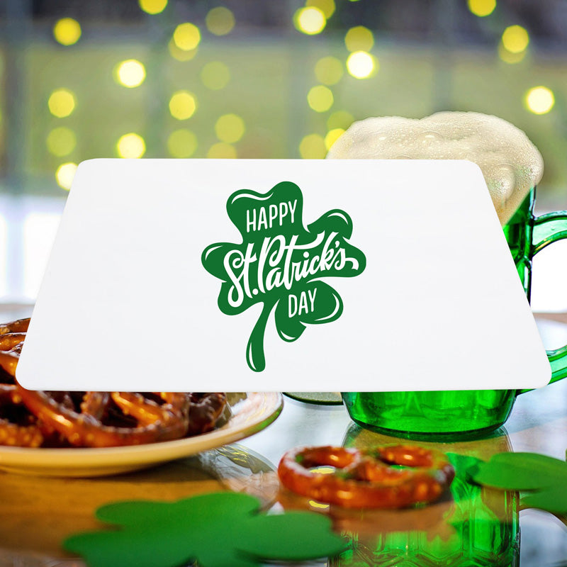 st. patrick 11″ x 17″ acrylic placemat covers
