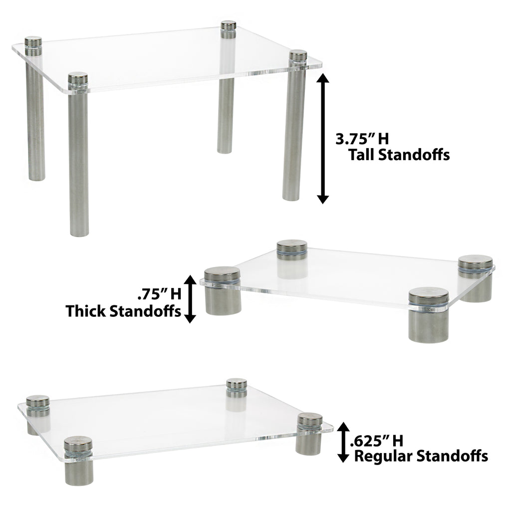 Standoff Risers Displays