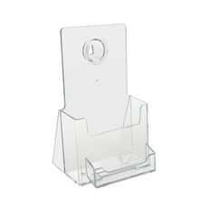 Load image into Gallery viewer, Premium Trifold Brochure Holder with Keyhole, 4" x 9"