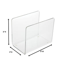 Load image into Gallery viewer, Clear Acrylic Napkin Holder for indoors or outdoors