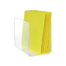 Load image into Gallery viewer, Clear Acrylic Napkin Holder for indoors or outdoors