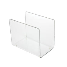Load image into Gallery viewer, Clear Acrylic Napkin Holder for indoors or outdoors