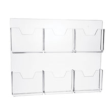 Load image into Gallery viewer, 6-pocket Greeting Card Wall Mount, 5" x 7"