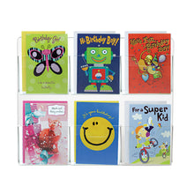 Load image into Gallery viewer, 6-pocket Greeting Card Wall Mount, 5" x 7"