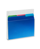 Acrylic File and Chart Holder Wall Mount, Door Mount