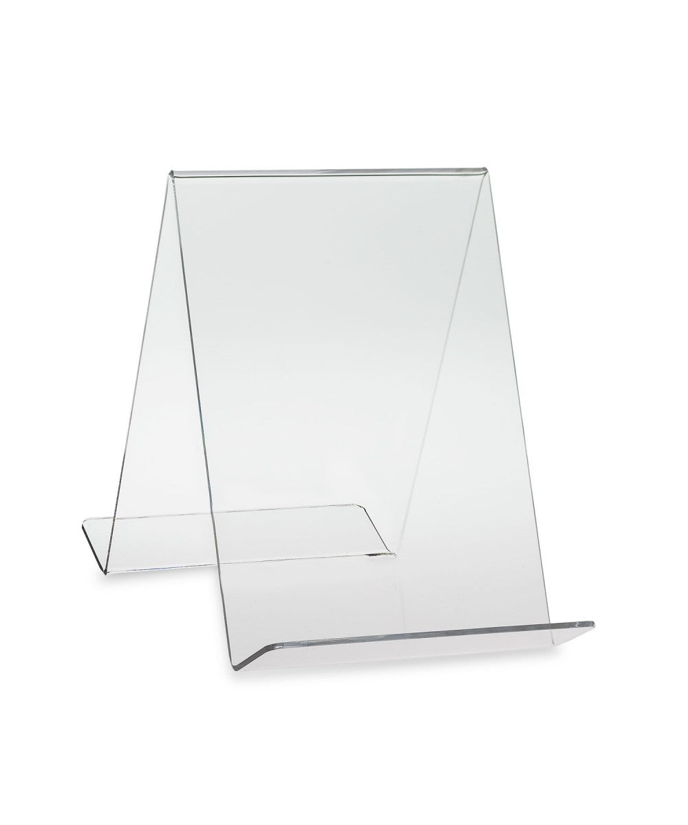 2 Part Book Stand Clear Acrylic Book Holder Book Display Easel